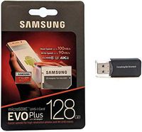 128GB Micro SDXC EVO Plus Bundle Works with Samsung Galaxy S10, S10+, S10e Phone (MB-MC128) Plus Everything But Stromboli (TM) Card Reader