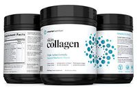 Smarter Skin Collagen - Triple Action Formula for Vibrant, Healthy Skin - Unique Marine Collagen Blend with Antioxidant Protection & Plant-Based Collagen Production Boosters (20 Servings)