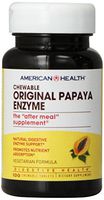 American Health Original Papaya Enzyme Chewable Tablets - Promotes Nutrient Absorption and Helps Digestion - Gluten-Free, Vegetarian - 100 Count, 33 Total Servings