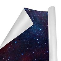 Gift Wrapping Paper Roll Space Star Field for Birthday,Holiday,Wedding,Baby Shower Gift Wrap - 3Rolls - 58inch x 23inch Per Roll
