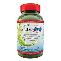 MigreLief-Now - Fast Acting Formula, As Needed Nutritional Support for Migraine and Headache Sufferers - 60 Vegetarian Capsules