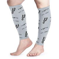 Leavida San Antonio Custom Comfortable Breathable and Elastic Calf Compression Sleeve Leg Compression Socks