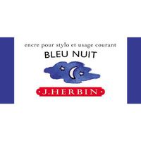 J. Herbin Fountain Pen Refill Bleu Nuit Bottled Ink - H130-19