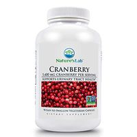 Nature's Lab Cranberry- 90 Capsules (90 Day Supply) 5400mg Urinary Tract Health Dietary Supplement. Clease and Protect