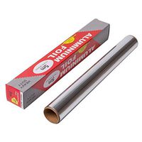 Food Grade Outdoor Barbecue Heavy Duty Aluminum Foil Household Baking Disposable Aluminum Foil Wrap-32.5 Square Feet (16.4 feet)