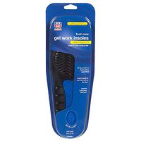 Rite Aid Foot Care Gel Work Insoles, Men's, 1 Pair