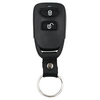 Heart Horse 2+1 Panic Remote Keyless Entry Key Shell Compatible with Hyundai Tucson Elantra Accent Santa Fe Without Battery Holder（p/n：OSLOKA-320T）