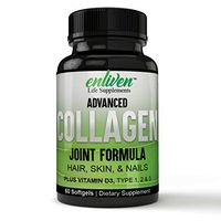 Revolutionary Formulation, Pure Collagen Pills | Type I, II and III of High Quality Collagen for Joint and Bone Health, All Natural Collagen Pills to Boost Anti Aging Hydration & Skin Firmness