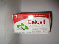Gelusil Heartburn Tablets Peppermint 100 Tablets