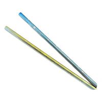 TiANN TiStraw Titanium Straw (8 mm) (Lucky Clover)