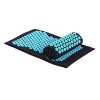 Cigooxm Acupressure Mat and Pillow Set Massage Mat Spike Acupuncture Pad Acupressure Cushion