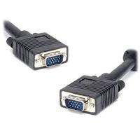 VGA Male to VGA Male Cable with Ferrites - 50 Feet