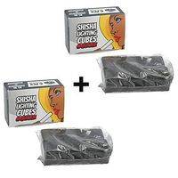 One Nation 2 Packs x 6 Charcoals World's First Instant Coconut Charcoal, Quick Light Hookah Charcoal Pack of 6 (2)