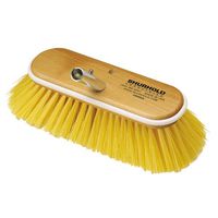 Shurhold 10" Polystyrene Medium Bristle Deck Brush - Yellow
