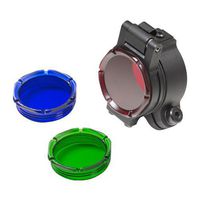 SureFire FM70 Assembly Filter for 1.125" Or 1" Bezels & Out Lenses Included, Red/Green/Blue