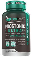 Prostate Support Supplement for Men's Health with Saw Palmetto Beta Sitosterol, Pumpkin Seed, Pyguem, Bladder & Less Urination - Men Prostate Health DHT Blocker 120 Vegan Pills Capsules
