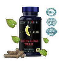 100% Pure, Non GMO, FDA Approved Manufactured Facility, Horny Goat Weed, for Men & Women