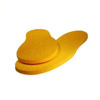 The Felt Store Insole - Adult Style 827, Size 8, Yellow