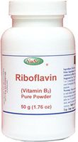 NuSci Vitamin B2 Riboflavin Pure Powder Energy (50 Grams (1.76 oz))