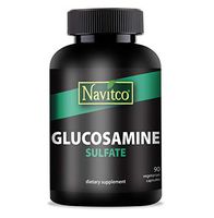 Navitco Kosher Glucosamine Sulfate 500 mg. 90 Vegetable Capsules