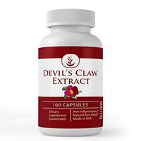 Devil’s Claw Root Extract, Non-GMO, Gluten-Free, Lab-Tested for Purity, Potent, Made in The USA, No Stearates or Rice Fillers, Satisfaction Guaranteed (600 mg)