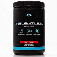 PRELENTLESS Pre Workout Powder with BCAA for Men & Women – Natural Preworkout Supplement for Strength, Endurance & Performance – Pre-Workout Powder for Muscle Growth & Clean Energy – 20 Servings