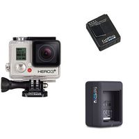 GoPro Camera HERO3+ Silver Bundle (Silver)