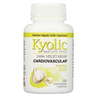 Kyolic Aged Garlic Extract Vegetarian Cardiovascular Formula 100 - 100 Vegetarian Capsules