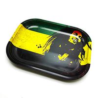 Metal Rolling Tray Durable Art Scroll Tray New Pattern 53