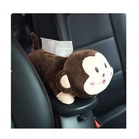 AMOUSTORE Car Tissue Box Hanging Napkin Box Toilet Paper Box Case Canister Dispenser Home Decoration (Multicolor_A)