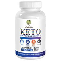 Whole Life Keto Advanced Formula Diet BHB Pills - Ketogenic All Natural, Support Metabolism, Manage Cravings Keto BHB Supplement for Men & Women - Utilize Fat for Energy with Ketosis, 60 Capsules