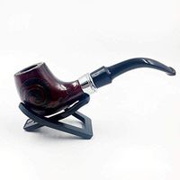 ZAQXSW-yandou Classic Fashion Pipe Curved Wooden Pipe Fittings Cigarette Holder Smoking