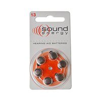 Hearing aid Batteries Size A13 (3 Pack of 6 Each) Made in UK Genuine