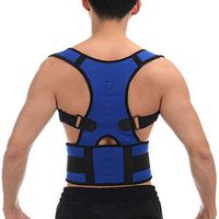 KIWI RATA Back Brace Posture Corrector Fully Adjustable Support Brace Improves Posture Lower Lumbar Support for Slouching & Hunching Thoracic Kyphosis Lower Upper Back Neck Pain