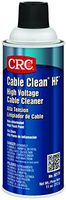 CRC Cable Clean HF High Voltage Liquid Splice Cleaner, 11 oz Aerosol Can, Clear