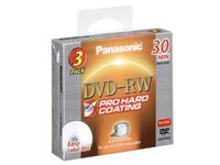Panasonic DVD-RW 30 MIN 3 Pack LM-RW30U3