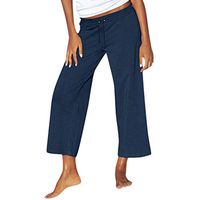 CCatyam Pants for Women, Yoga Wide Leg Trousers Solid Beach Loose Sexy Casual Fashion Elasticity Blue