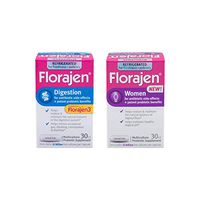 Florajen3 Digestion + Florajen Women | Refrigerated Probiotics | 60 Capsules