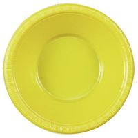 Creative Converting 28102051 Mimosa Bowl, Plastic 12 Oz Solid (12pks Case)