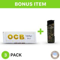 OCB Rolling Papers - Sophistique 1 1/4 (3) with LEd Lighter
