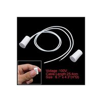 Uxcell a10103000ux0020 Recessed Security Alarm Contacts Door Window Sensor Magnetic Reed Switch White