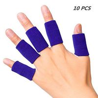 Elastic Finger Sleeves Sports Support Thumb Brace Arthritis Protector Breathable Cover for Trigger Finger, Cracking, Arthritis, Callus