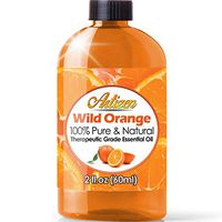 2oz - Artizen Wild Orange Essential Oil (100% Pure & Natural - UNDILUTED) Therapeutic Grade - Huge 2 Ounce Bottle - Perfect for Aromatherapy