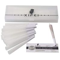 XIFEI Rolling Paper 1/4 Size | 40 Pack | Pure Organic Pre Rolled Rolling Paper with Tips