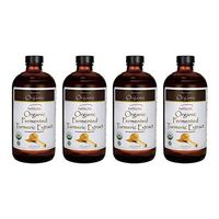 Swanson Kefinutra Organic Fermented Turmeric Extract 16 fl oz Liquid 4 Pack