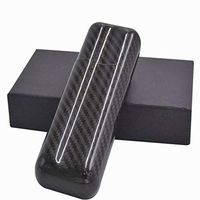 Lxc Smoking Cigar Case Holster Carbon Fiber Cigar Case 2 Pack Cigar Case Portable Cigar Case Cigar Humidor