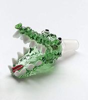 RONGYI Color Crocodile Pipe, New Portable Bowl, Easy to Clean The Tube, Personal As an Art Collection Tube
