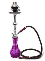 Hookah 22" Purple 1 hose shisha nargila bar narguile nargile hoka cheap prices
