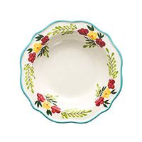 AXZHYX Bowl Ceramic Bowl Cake Snack Dessert Tray Oven Tableware Noodles Cereal Pizza Soup Plate 23x23cm Hotel Tableware Home Noodles Boiled Fish Soup Bowl