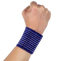 qualidyne Wrist Brace Support for Men&Women 1 Unit Adjustable Compression Strap Elastic and Breathable Sweat Wristband for Tennis,Sports,Exercise